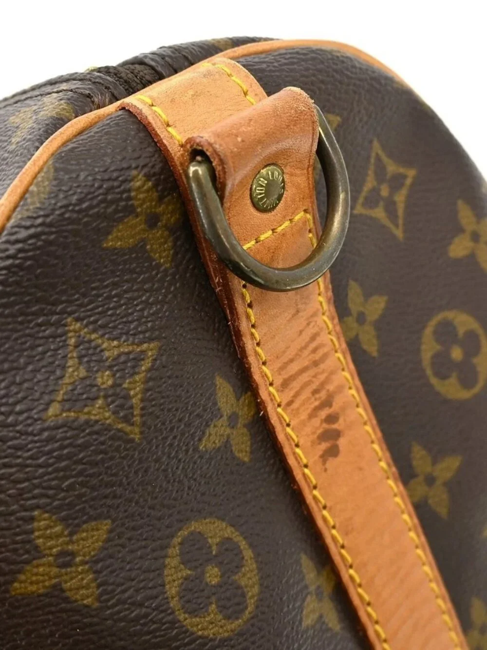 Best02 LOUIS VUITTON MONOGRAM KEEPALL BANDOULIERE 60 BAG